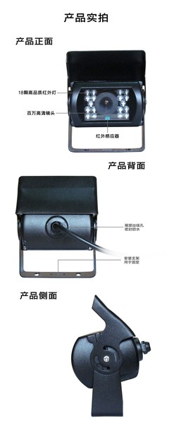 ST3001 夜視鷹高清車載攝像頭 賦能商用車安全駕駛的監控利器